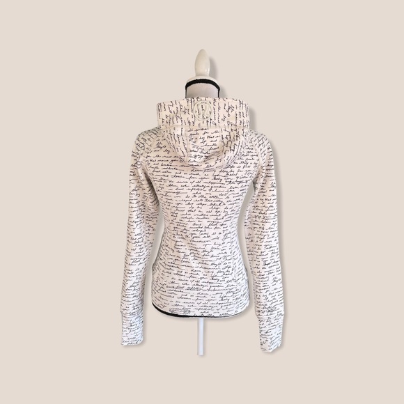 Lululemon Manifesto Script Scuba Hoodie. Sz. 4 - Picture 5 of 7